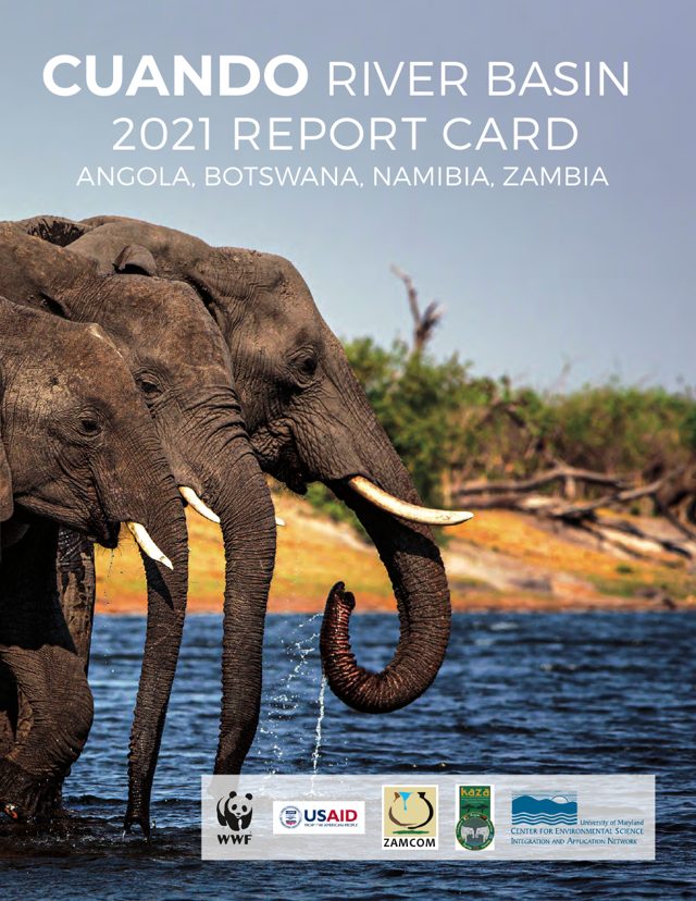 Cover of Cuando River Basin Report Card 2021