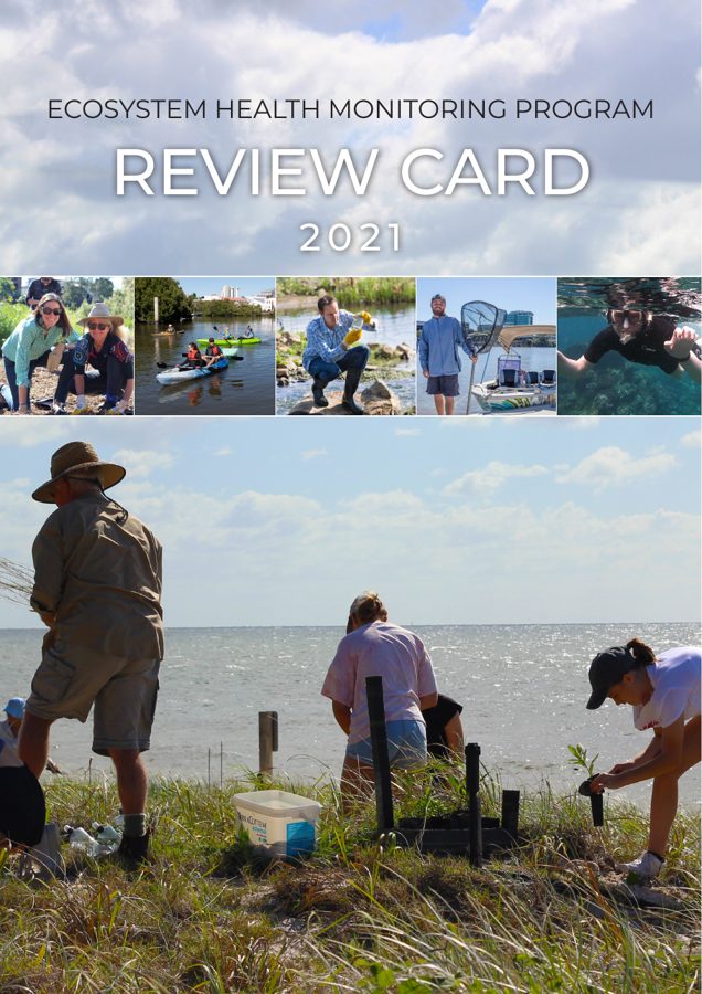 Cover of Ecosystem Health Monitoring Program Review Card 2021