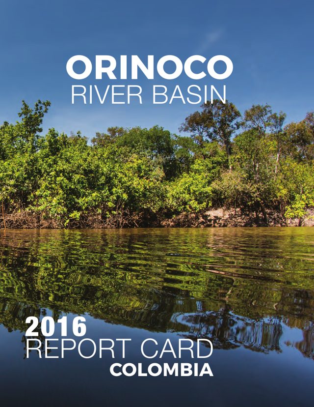 Cover of Orinoco River Basin Report Card 2016