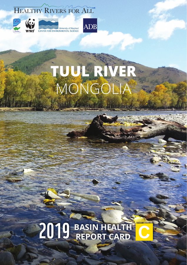 Cover of Tuul River Basin Health Report Card 2019
