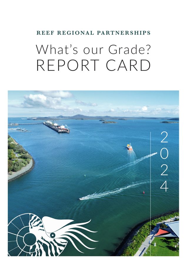Cover of What’s our Grade? Reef Regional Partnerships 2024